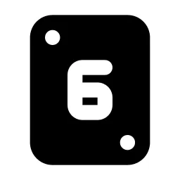 Play Card 6 Icon