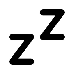 Zzz Line Icon