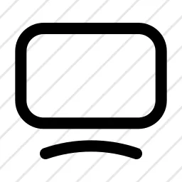 Television Tv Monitor Video Screen Display Icon