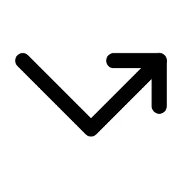 Arrow Elbow Right Line Icon