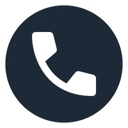 Phone Circle Solid Icon