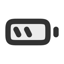 Battery Medium Duotone Icon