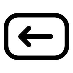 Arrow Left Tag Icon