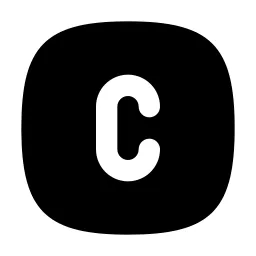 Square Rounded Letter C Icon