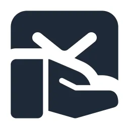 File Handover Solid Icon