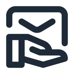 File Handover Line Icon