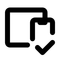 Devices Check Line Icon