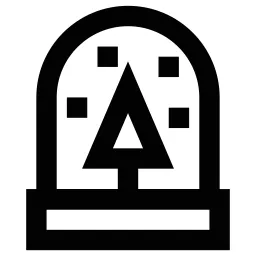 Tree Snowglobe Icon