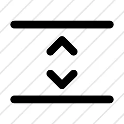 Line Height Spacing Eleborate Icon