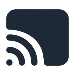 Chromecast Solid Icon
