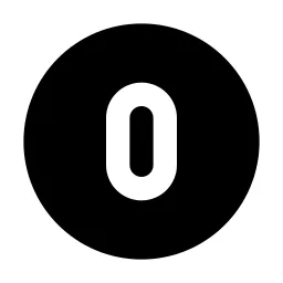 Circle Letter O Icon
