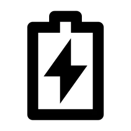 Battery 2 Charge Line Icon