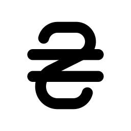 Currency Hryvnia Line Icon