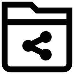 Folder Sharing Icon