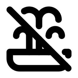 Fountain Off Line Icon