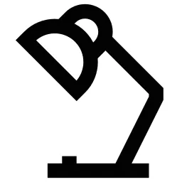 Desk Lamp Light Icon