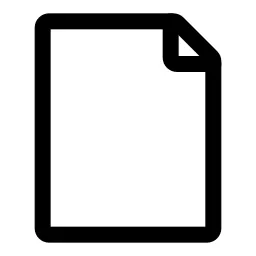 Empty Page Icon