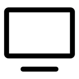 Modern Tv Icon
