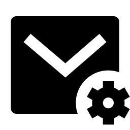 Mail Settings Fill Icon
