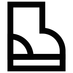 Boot Shoe Footwear  Icon