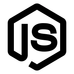 Nodejs Line Icon