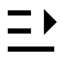 Menu Unfold Fill Icon