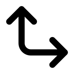 Arrows Up Right Line Icon