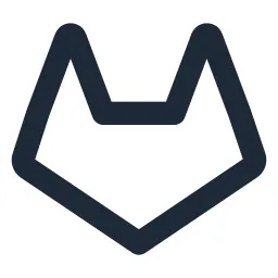 Brand Gitlab Line Icon