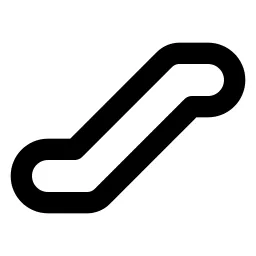 Escalator Line Icon