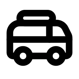 Rv Truck Line Icon