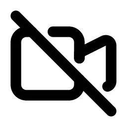 Video Off Line Icon