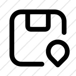 Package Delivery 2 Address Icon