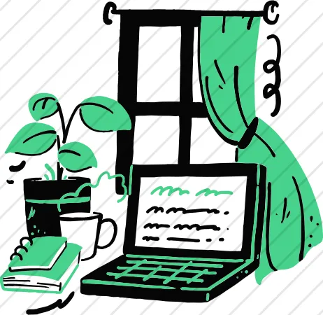 Laptop At Home