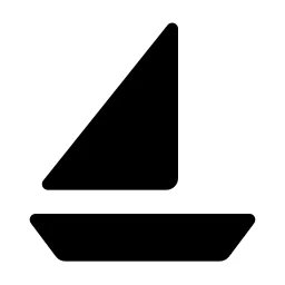 Sailboat Fill Icon