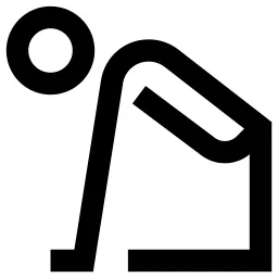 Camel Pose Icon