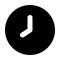 Clock Hour 8 Icon