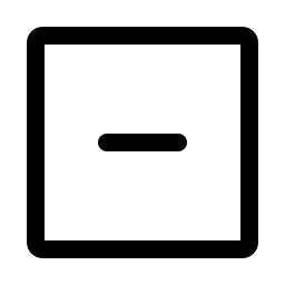 Minus Square Icon