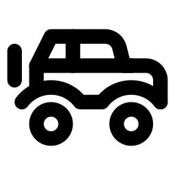 Car Suv Line Icon