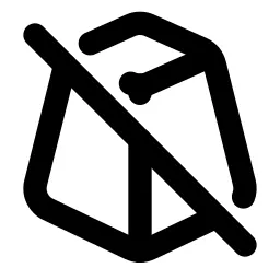 Frustum Off Line Icon