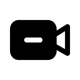 Video Minus Fill Icon