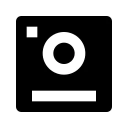 Polaroid 2 Fill Icon