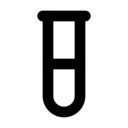 Test Pipe 2 Line Icon