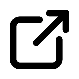 External Link Line Icon
