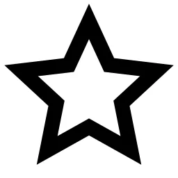 Star Line Icon