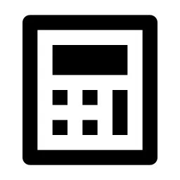 Calculator Line Icon