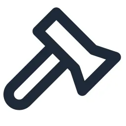 Axe Line Icon