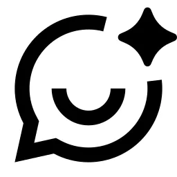 Chat Smile Ai Line Icon