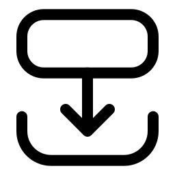 Transition Down Icon