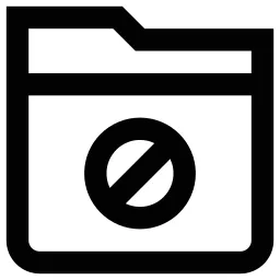 Block Folder Icon