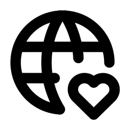 World Heart Line Icon